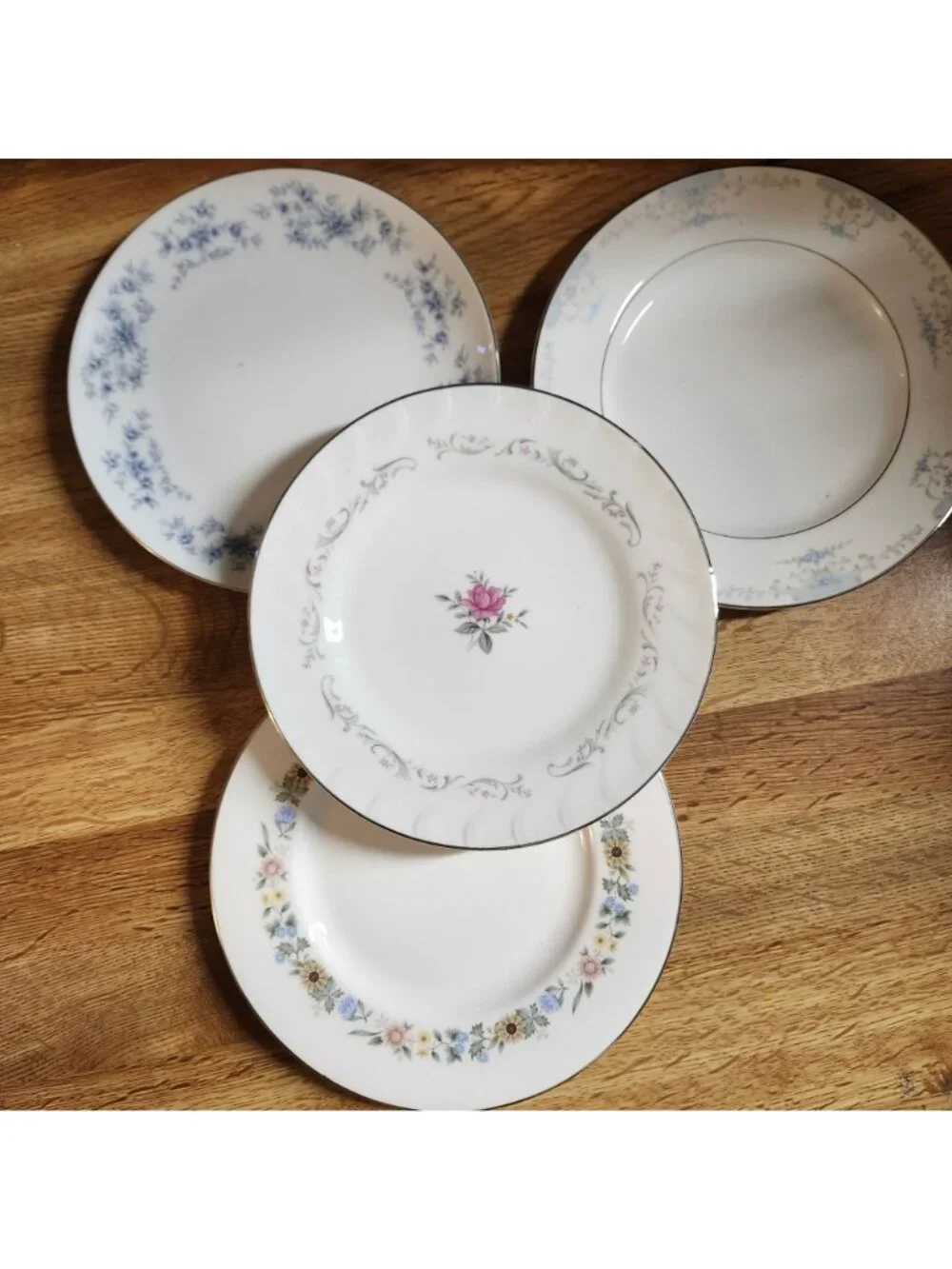 Mismatched Lunch Plates 8